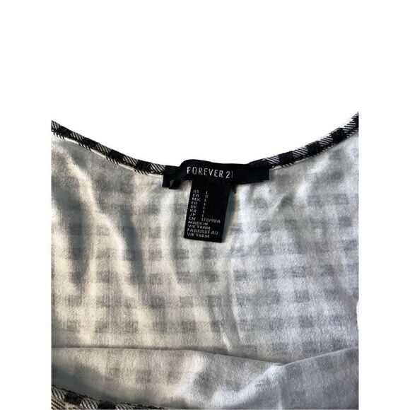Forever 21 Checkered Dress Formal Casual Sundress School - Picture 7 of 10